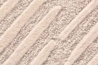 Weave & Wander Fadden Rug, Ivory/Natural, 2'6"x8'