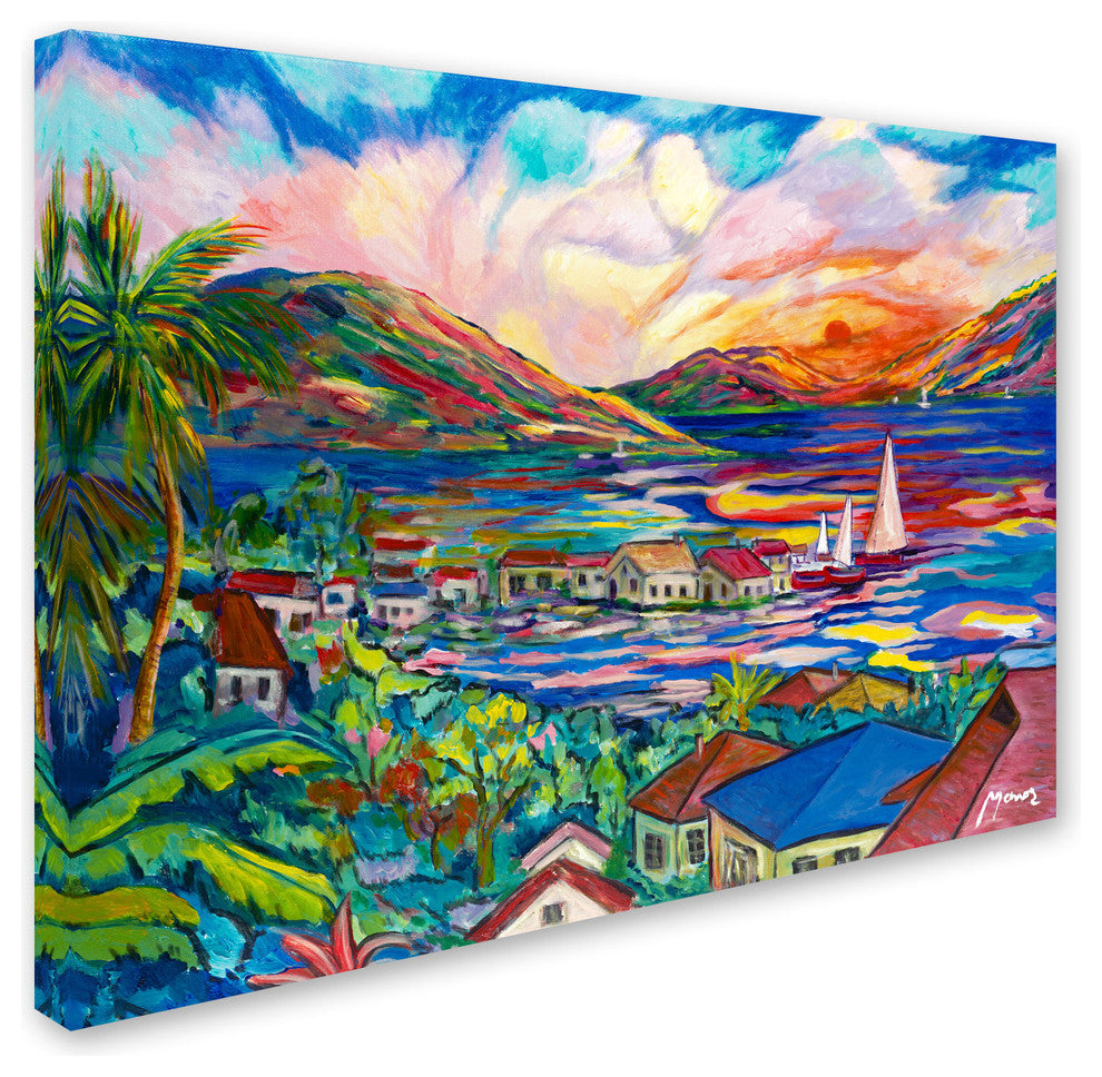 'Sunset' Canvas Art by Manor Shadian