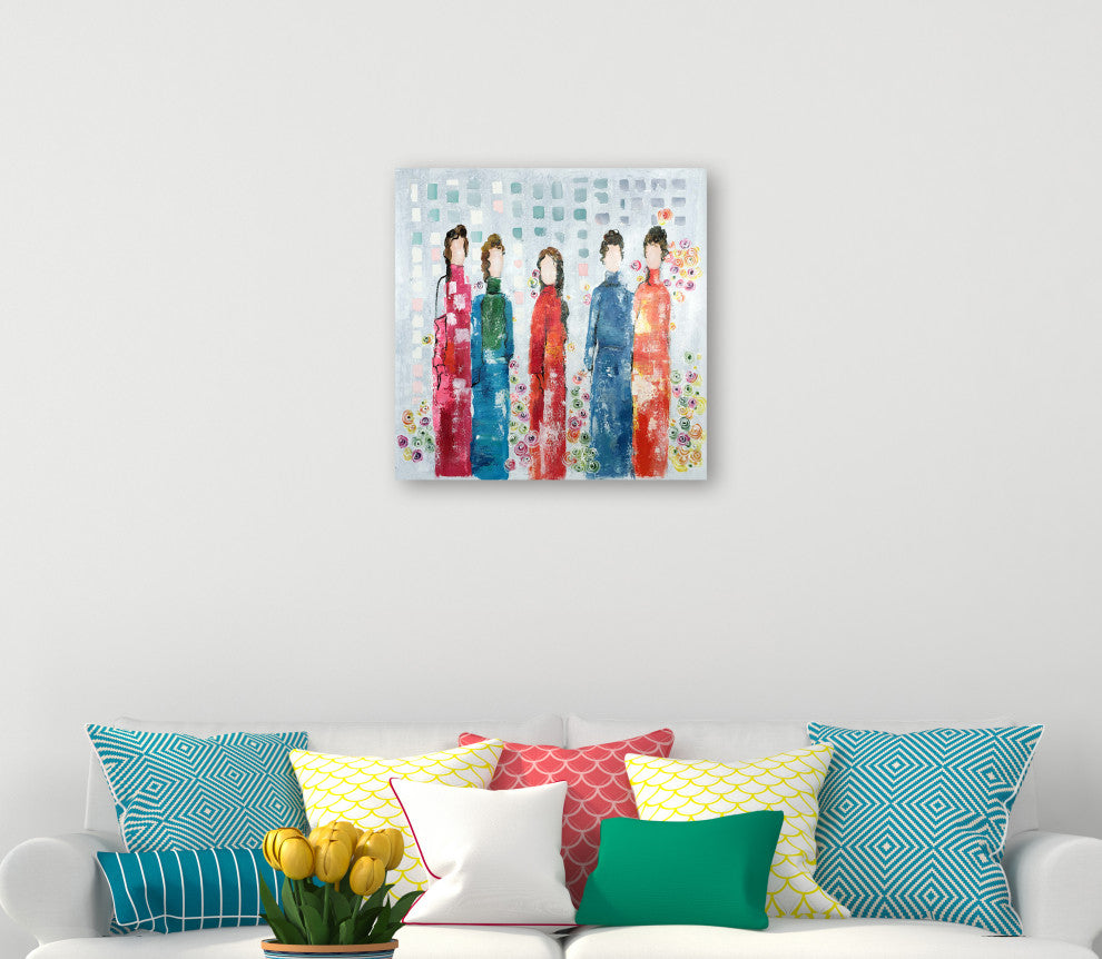 Hope- Abstract Hand Painted Canvas Artwork