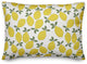Fun Lemon Pattern 14x20 Spun Poly Pillow