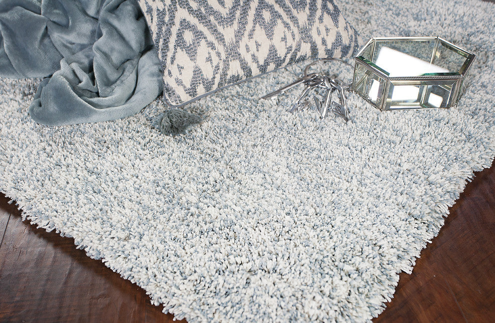 Bliss 1587 Slate Heather Shag, 8'x11'