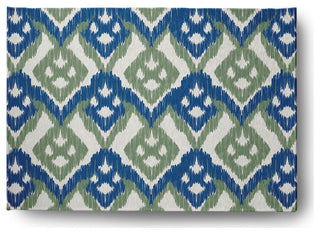 Hipster Spring Chenille Rug, Dark Cobalt Blue, 5'x7'