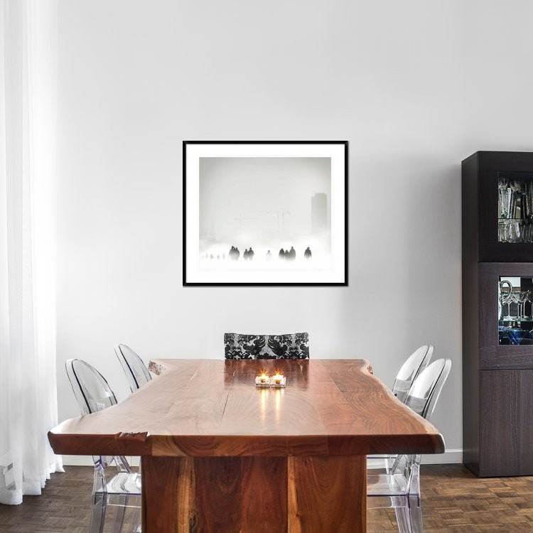 "Atmosphere" Framed Digital Print by Piet Flour, 38x33"