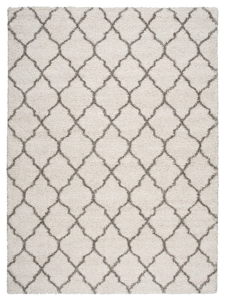Amore Cream Shag Area Rug