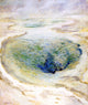 John Twachtman Morning Glory Pool Yellowstone Wall Decal