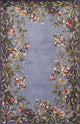 HomeRoots 5' x 8' Wool Lavender Area Rug
