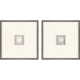 Coastal Intaglio III Artwork, 2-Piece Set