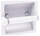Prestige Skyline Recessed Toilet Paper Holder, Matte White