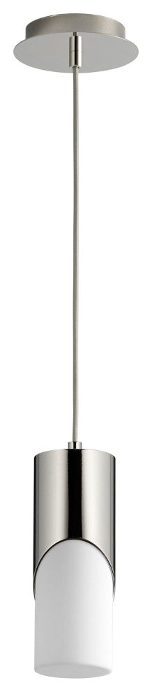 Ellipse Pendant Light in Polished Nickel