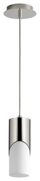Ellipse Pendant Light in Polished Nickel