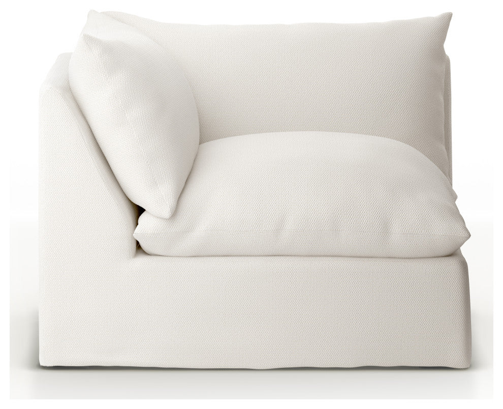 Grant Outdoor Corner Piece-Faye Cream