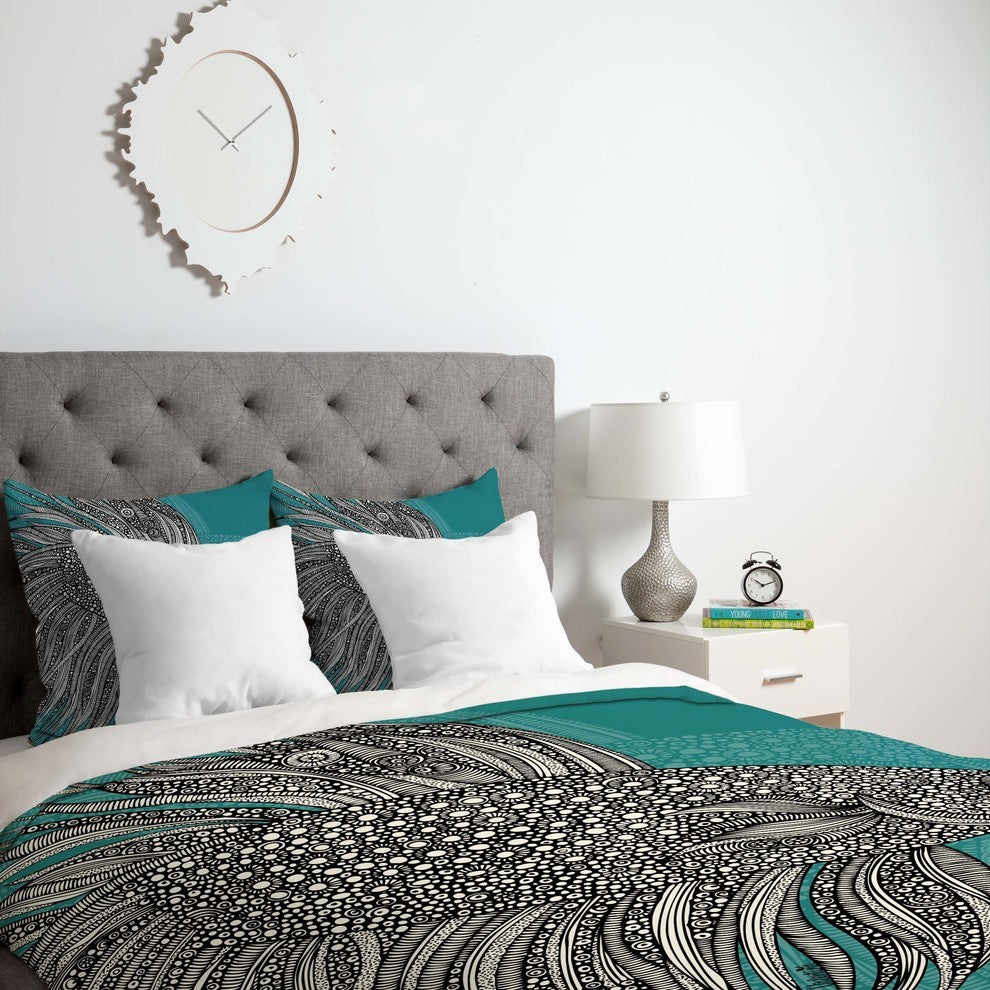 Deny Designs Valentina Ramos Beta Fish Duvet Cover - Lightweight