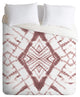 Jacqueline Maldonado Dye Diamond Taupe Duvet Cover Set, Twin XL