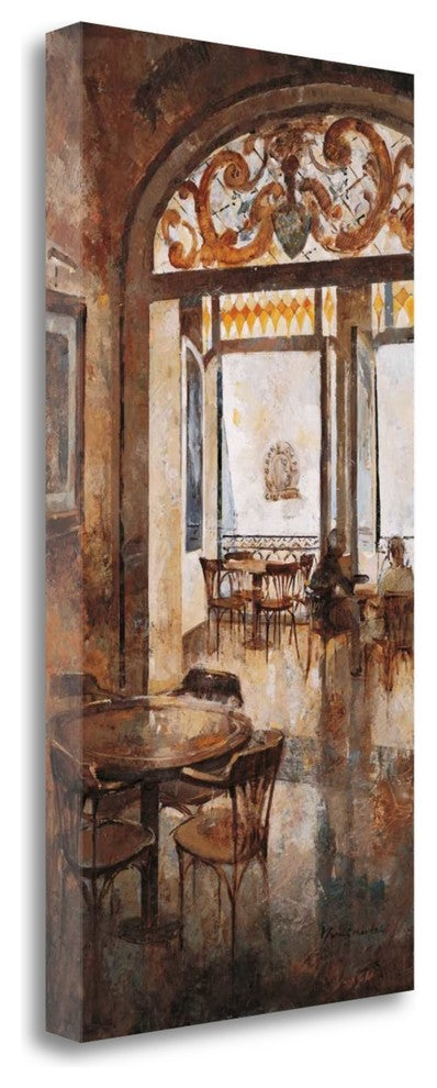 "Grand Cafe Cappuccino I" By Noemi Martin, Giclee Print on Gallery Wrap Canvas