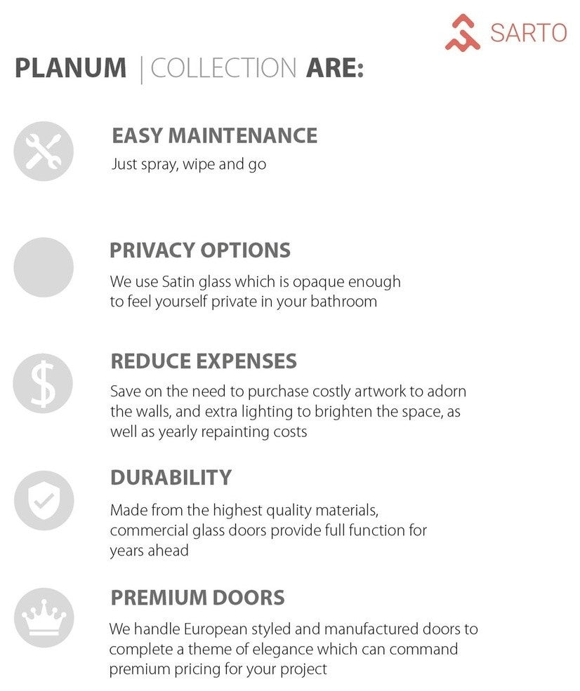 Planum 2102 Interior Sliding Closet Pocket Door 28x80 Ginger Ash Track Pulls