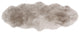 Classic Sheepskin Double Pelt 2'x5' Rug, Shell