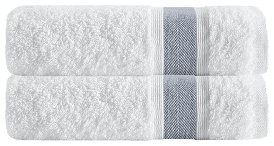 Enchante Home Unique Bath Towels, Set Of 2, Antr