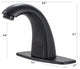 Automatic Touchless Sensor Bathroom Sink Faucets, Matte Black