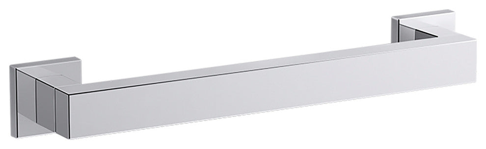 Kohler K-23293 Square 12" Grab Bar - Polished Chrome