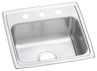 PSR19183 Celebrity Stainless Steel 19" x 18" Drop-in Sink, 3 Holes