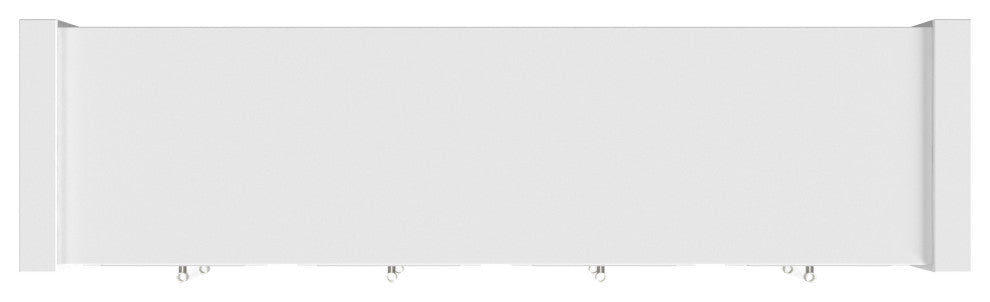 Mariah Server - Pearlized White/Silver Trim