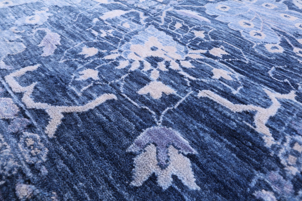 Modern Hand-Knotted Wool Rug 10' 0" X 14' 0" Q11896