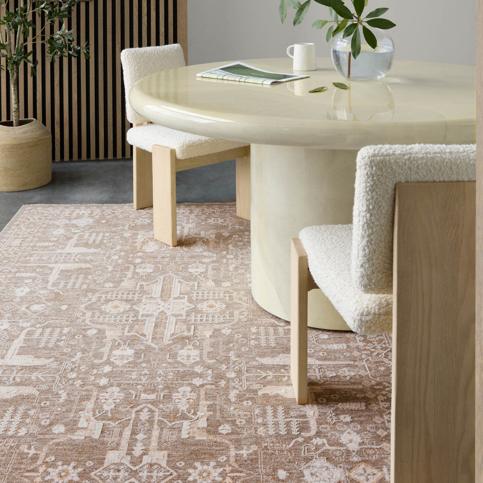 Jaipur Living Lechmere Medallion Taupe/Cream Area Rug 9'X12'