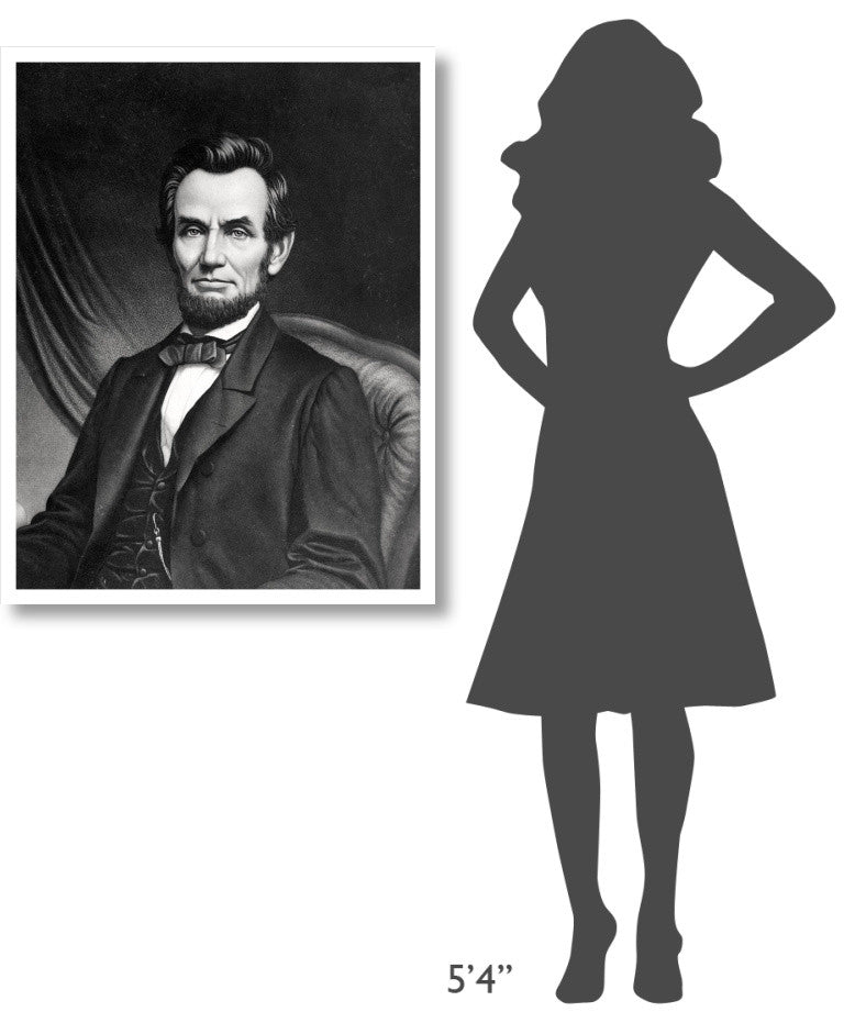 "Abraham Lincoln" Digital Paper Print by Unknown, 30"x38"