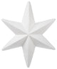 Vickerman L180211 20" White Glitter Bethlehem Star Christmas Ornament