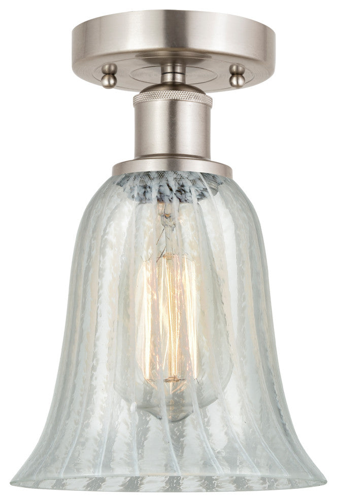 Innovations 616-1F-SN-G2811 Hanover 1 Light Flush Mount, Brushed Satin Nickel