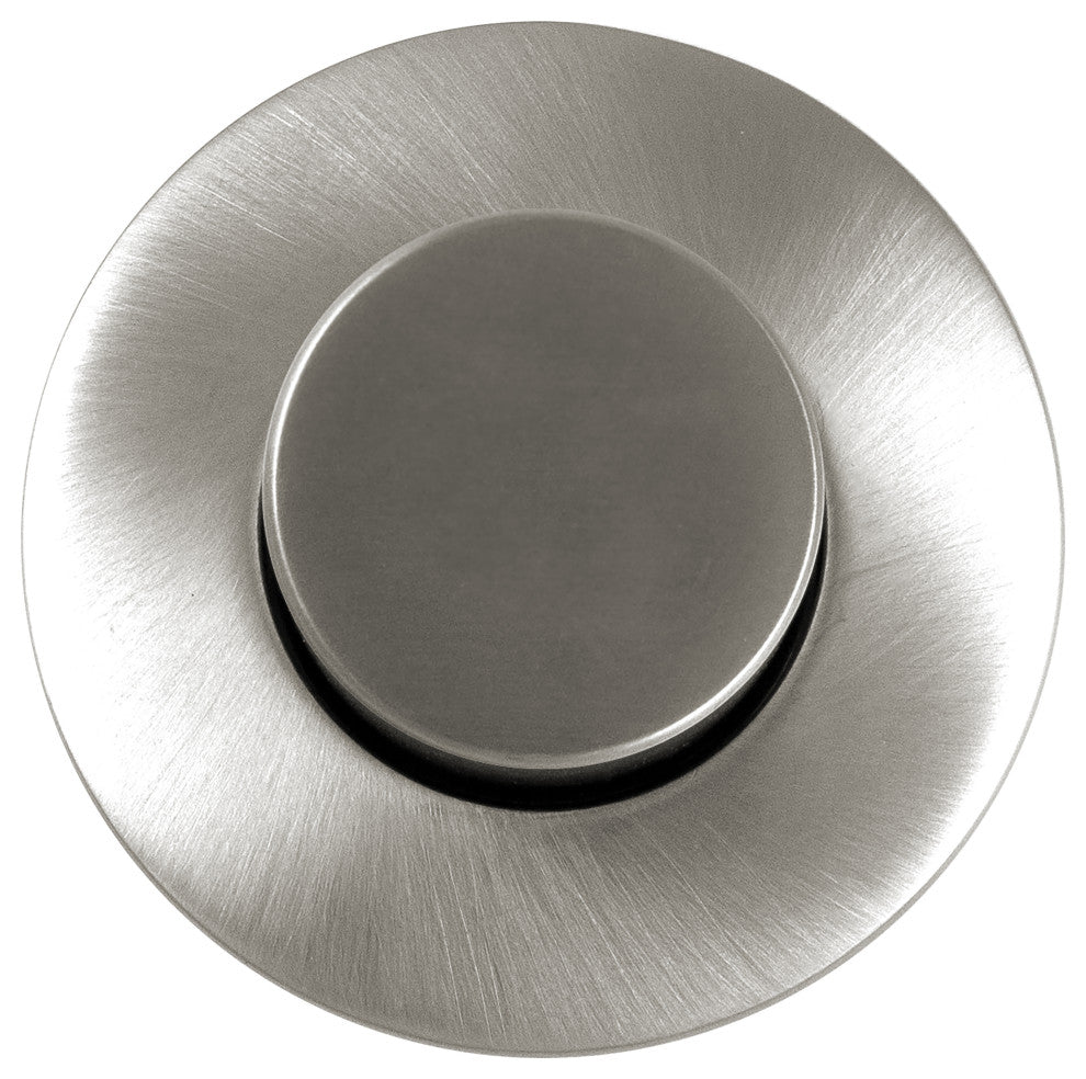 Replacement Raised Button Disposal Air Switch Trim, Stainless Steel