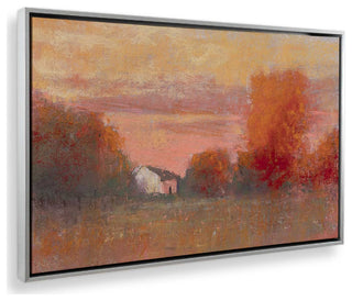 "Tangerine Skies" - A Sunset's Warm Embrace