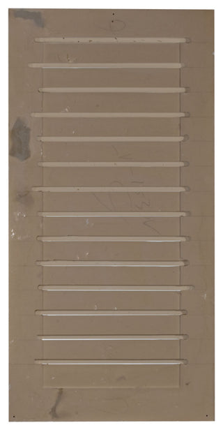 15"W x 30"H Vertical Gable Vent Louver, Functional