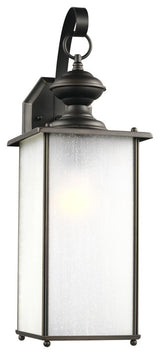 Jamestowne 1-Light Outdoor Wall Lantern, Antique Bronze