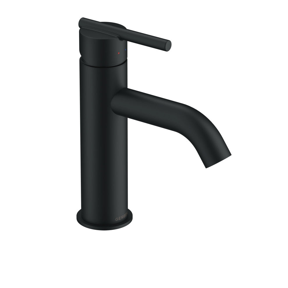 Parma 1H Bath Faucet, Metal Touch Down Drain, Deck Plate, 1.2gpm, Stain Black