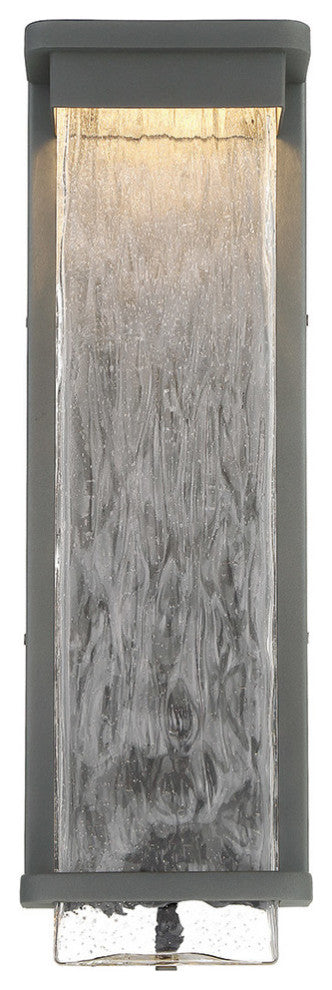 Vitrine 21" LED Outdoor Wall-Light 3000K, Graphite