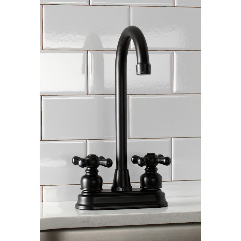 Kingston Brass KB490AX Bar Faucet, Matte Black