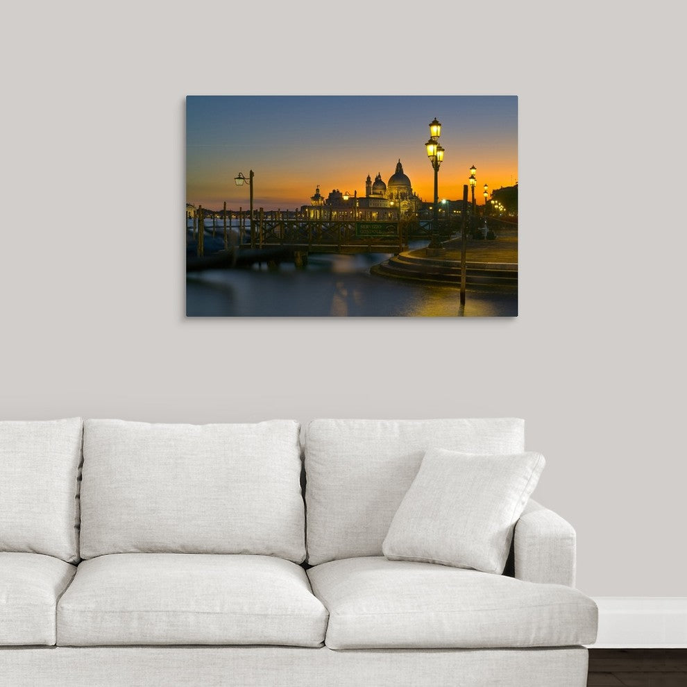 "Dreaming Venice" Wrapped Canvas Art Print, 36"x24"x1.5"