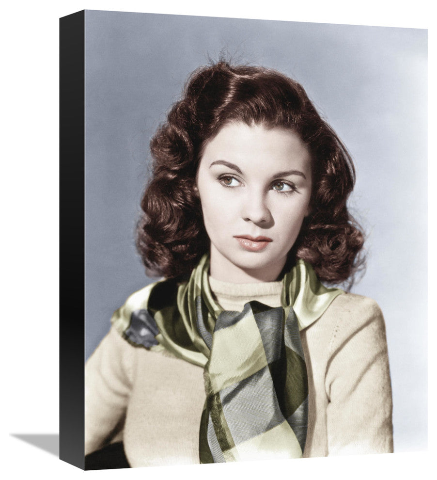 "Jean Simmons" Stretched Canvas Giclee by Hollywood Photo Archive, 13x16"
