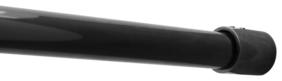 48" W x 76" H Frameless Single Sliding Shower Door, Matte Black