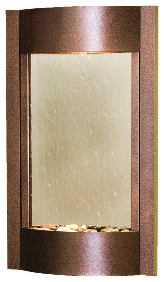 Serene Waters by Adagio Water Features, Silver Mirror, Copper Vein