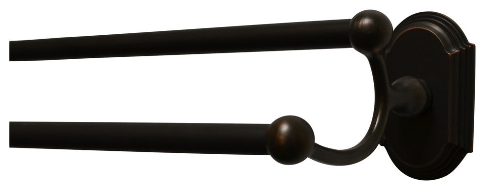 Ridgeview 24" Double Towel Bar, Venetian Bronze