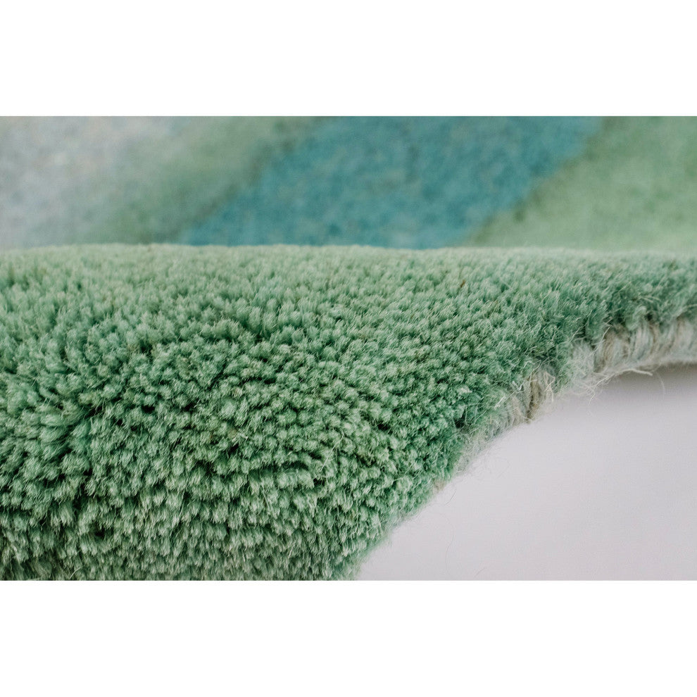Piazza Watercolors Indoor Rug Sea Breeze 5'x7'6"
