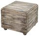 Uttermost Avner Wooden Cube Table