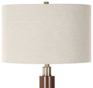 Uttermost Stacked Wooden Floor Lamp