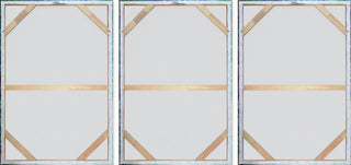 Barware Blueprint XI Triptych, 36"x18"
