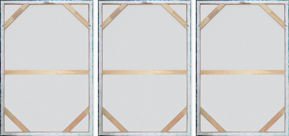 Barware Blueprint XI Triptych, 36"x18"