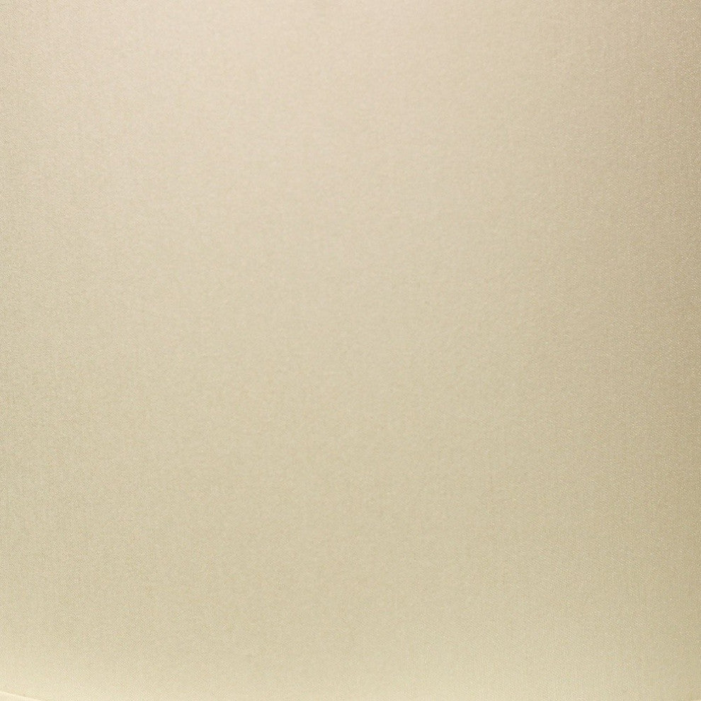 14" Ivory Throwback Drum No Slub Lampshade