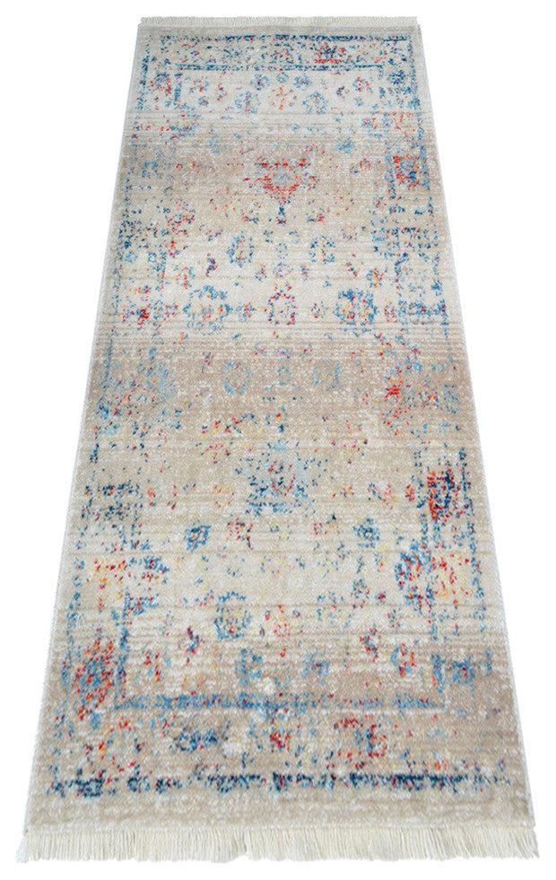 MACHINE MADE POLYESTER AREA RUGS  -Multicolor, Oriental ,Rugs for Living Room