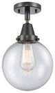 INNOVATIONS LIGHTING 447-1C-BK-G204-8 Beacon Flush Mount